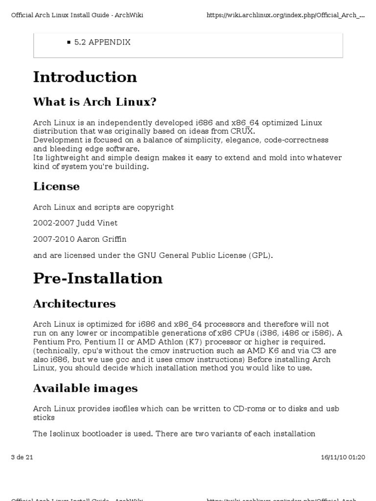 What Is Arch Linux? | PDF | Booting | File System