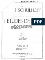 ERWIN SCHULHOFF 5 - Etudes - de - Jazz