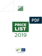 Price List 2019 PDF