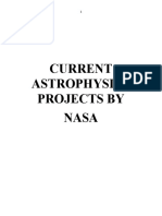 Current Astrophysics Projects by Nasa