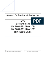 Maintenance MTU2000 G03 M015560 - 00F