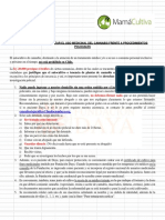 Instructivo para Acreditar El Uso Medicinal Del Cannabis Frente A Procedimientos Policiales