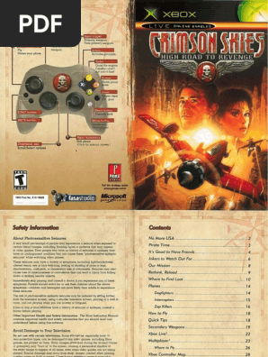 Crimson Skies High Road To Revenge Microsoft Game Studios Pdf