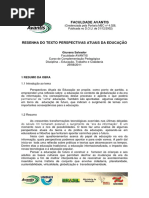 Resenha Perspectivas atuais da Educação.docx