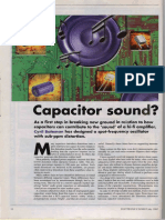 Capacitor Sound