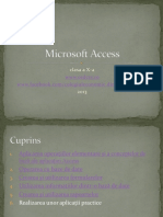 Microsoft - Access - Clasa A 10-A