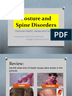 MAPEH - HEALTH - 6 - Posture - and - Spine - Disorders - PPTX Filename UTF-8''MAPEH HEALTH 6 Posture and Spine Disorders