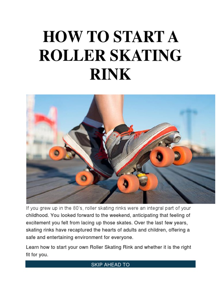 How To Start A Roller Skating Rink PDF Fee Roller