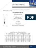 2.6.4 Cable XLPE - PVC - SWA - PVC