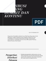 Distribusi Peluang Diskrit Dan Kontinu