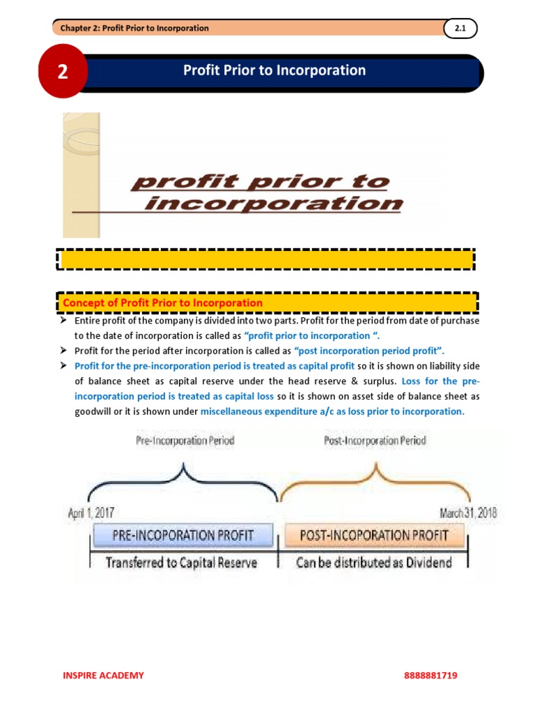 Chapter 2 profit prior to incorporation new v2 pdf expense