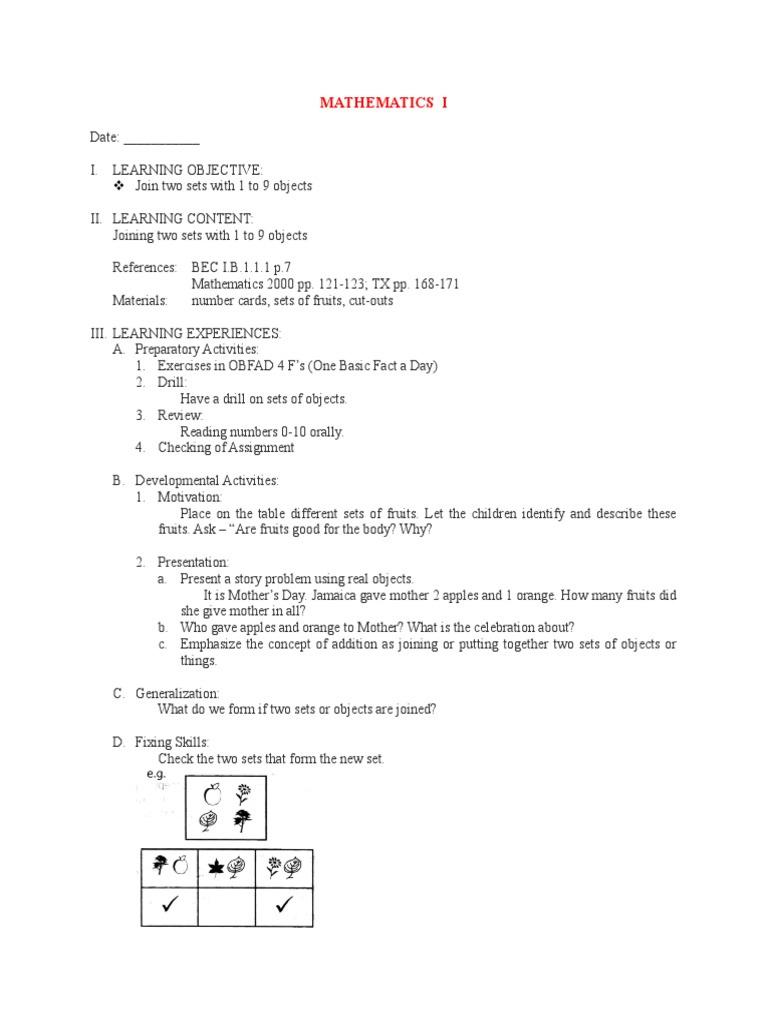 MATHEMATICS I 2nd Rating | PDF | Learning