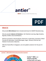 Cantier Profile With MES - Industry 4.0 (Partners)