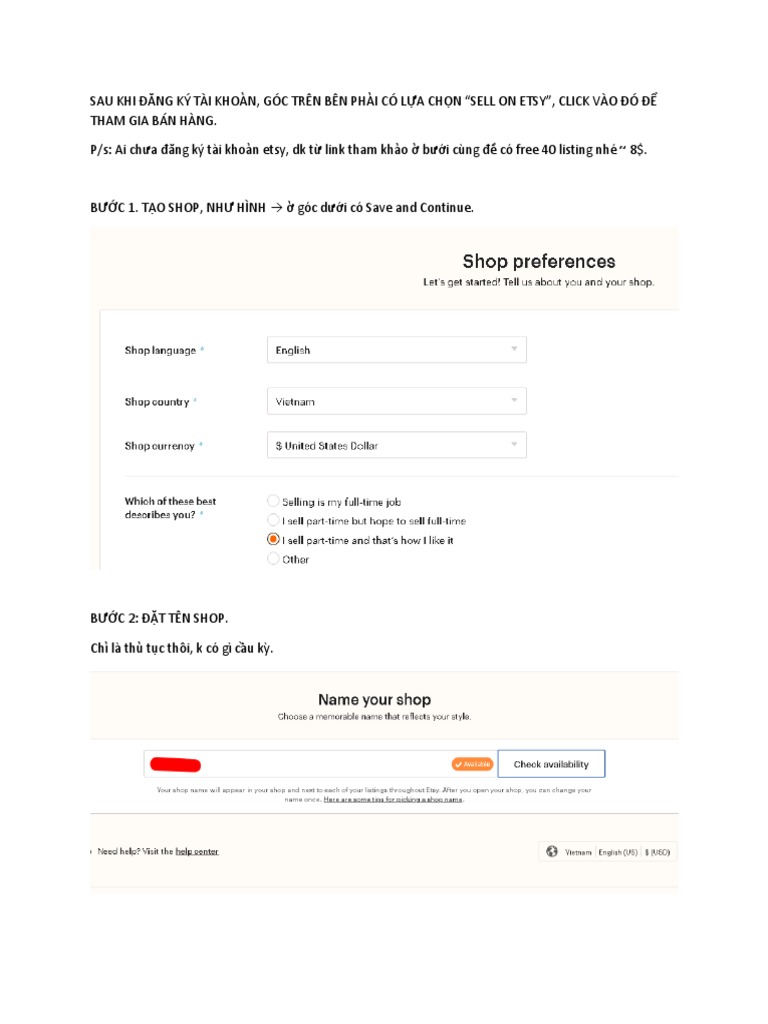Easy Guide For Etsy | PDF