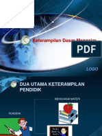 Keterampilan Dasar Mengajar