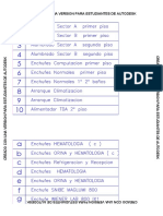 Planta Alumbrado Enchufes Diagrama Unilineal Existente-Modelo