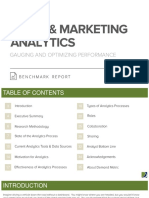 ANA Sales Marketing Analytics Benchmark Report