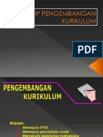 Prinsip Pengembangan Kurikulum