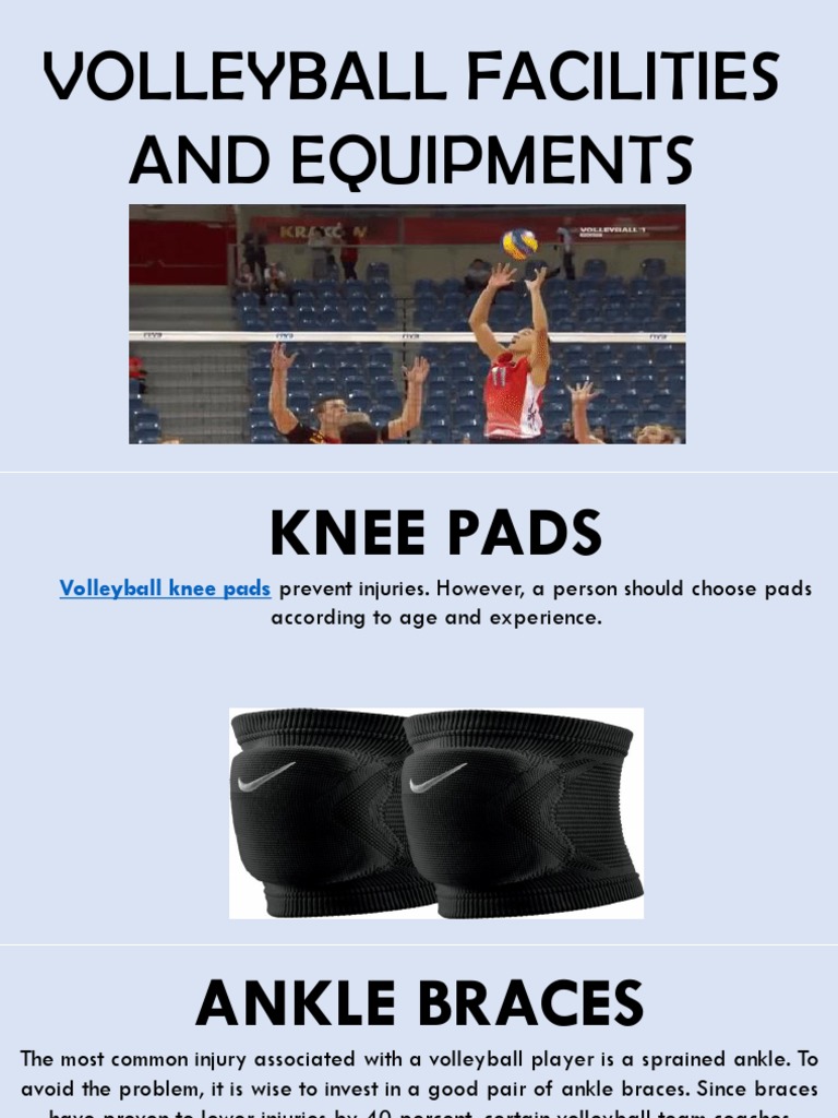 Volleyball Facilities and Equipments PDF
