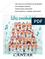 CAPA DAS APOSTILAS DO CORAL INFANTIL