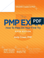 Andy Crowe-The PMP Exam - How To Pass On Your First Try-Velociteach (2013) PDF