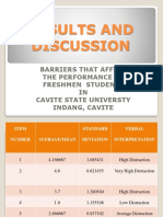 Results and Discussion