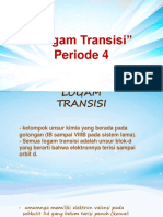 Kimia Unsur Transisi Periode 4