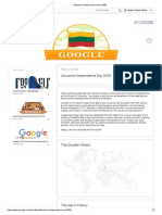 Lithuania Independence Day 2020 PDF