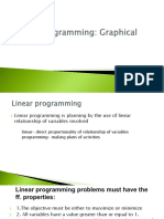 Graphical Method Linear Programming