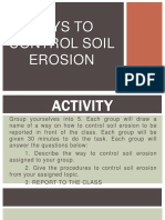 Ways To Control Soil Erosion