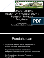Pinda HutaJulu - MYOMA UTERI DAN RESEPTOR PROGESTERON - Pengaruh Terhadap Pengobatan PDF