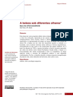A Beleza Sob Diferentes Olhares PDF