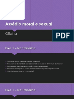 Oficina de Assédio Moral e Sexual