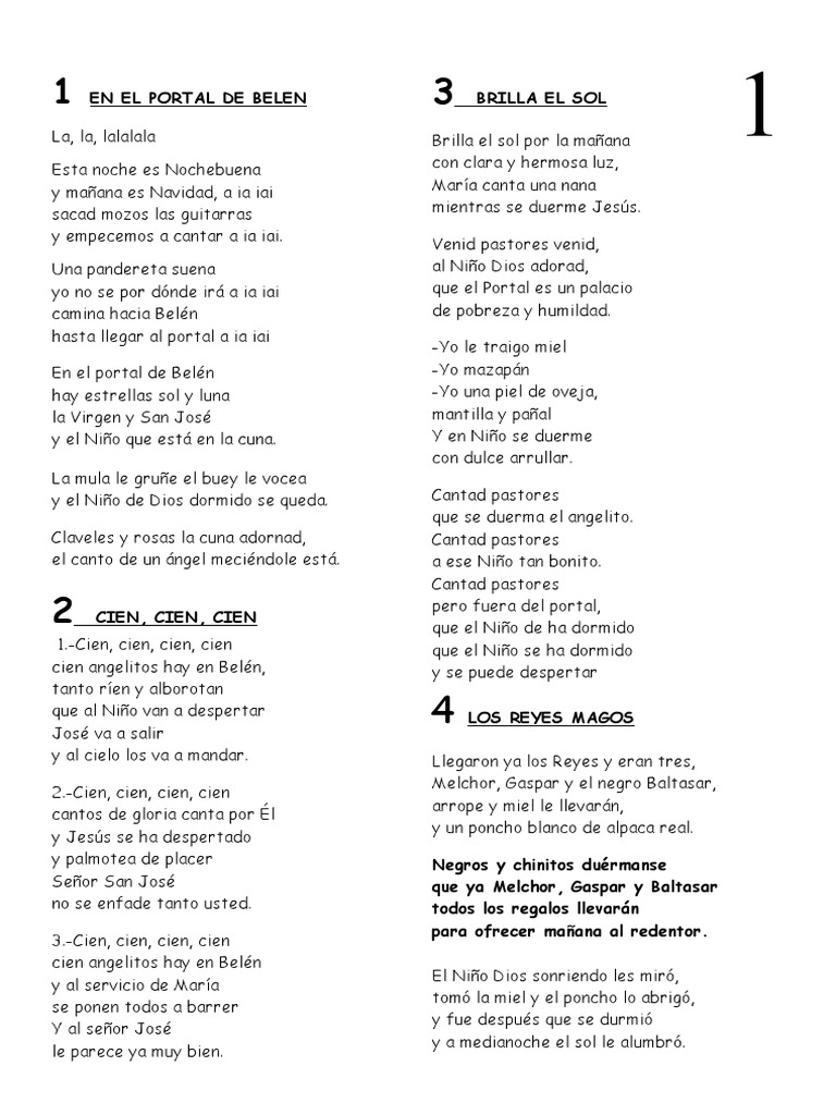 Cancionerovillancicos Nochebuena Maria Madre De Jesus
