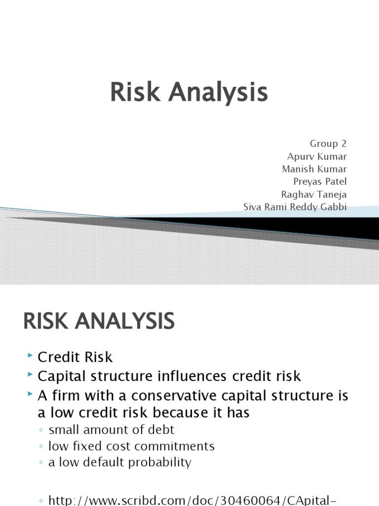 Credit and Business Risk Analysis | PDF