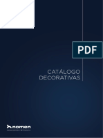 Catálogo Chapas Decorativas - Nomen