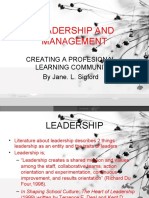 Leadership and Management - Group Asgmt