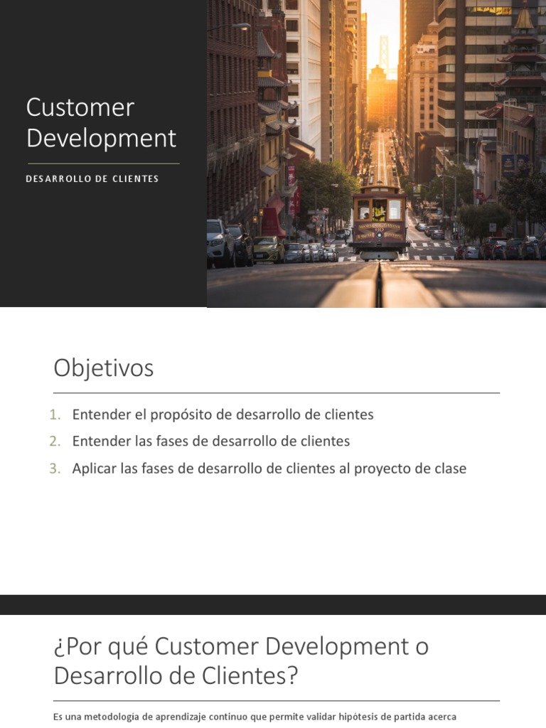 Semana 1 - Customer Development PDF | PDF