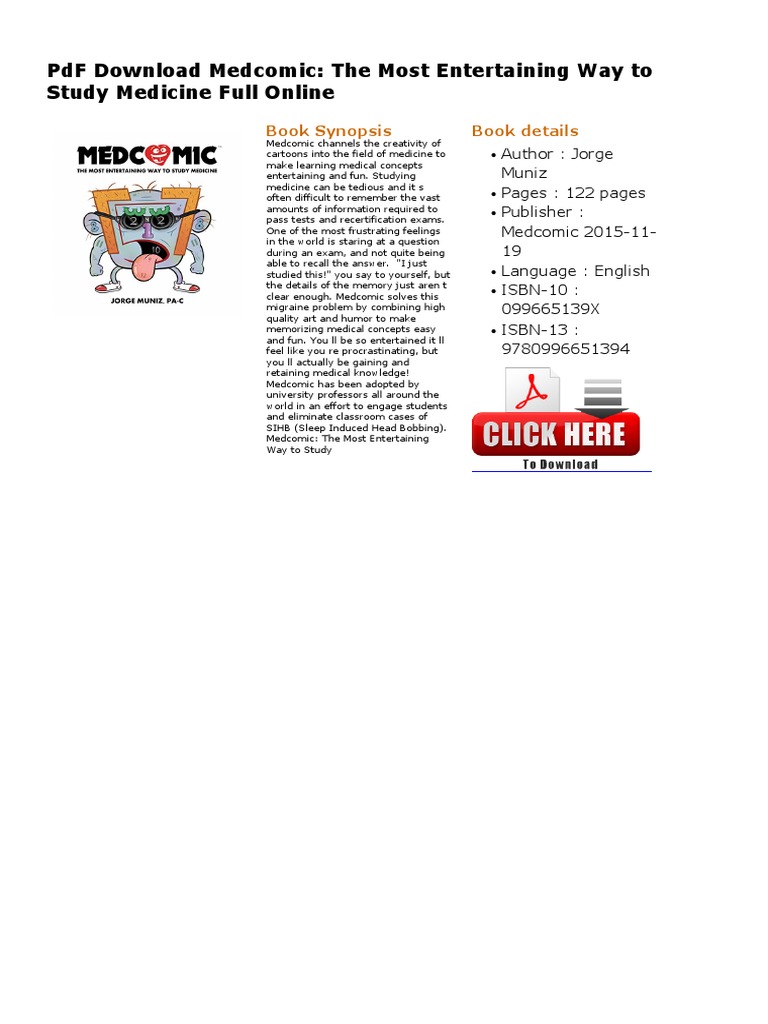 Medcomic The Most PDF | PDF