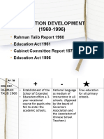 Malaysia Education Development 1960 - 1996