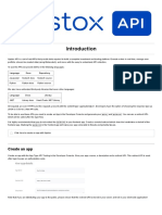 Upstox API Reference