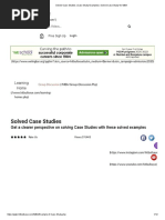 Case Study Based Question With Solution | PDF | Case Study | Brand