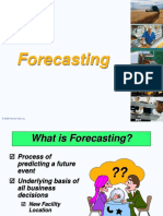 Forecasting