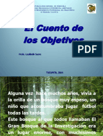 Cuento de Los Objetivos Metod. de Invest.