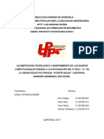 Proyecto de Alfabetizacion Socio Tecnologico I PDF