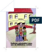 Livreto-Caderno Orientativo - Biblioteca Escolar PDF