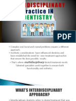 Interdisciplinary Dentistry