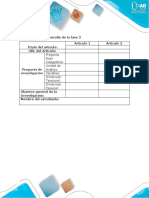 Matriz para El Desarrollo de La Fase 3 ANALISIS