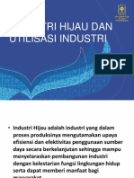 Industri Hijau Dan Utilisasi Industri