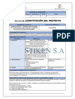 Acta de Constitución